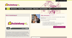 Desktop Screenshot of huistekoop.nl